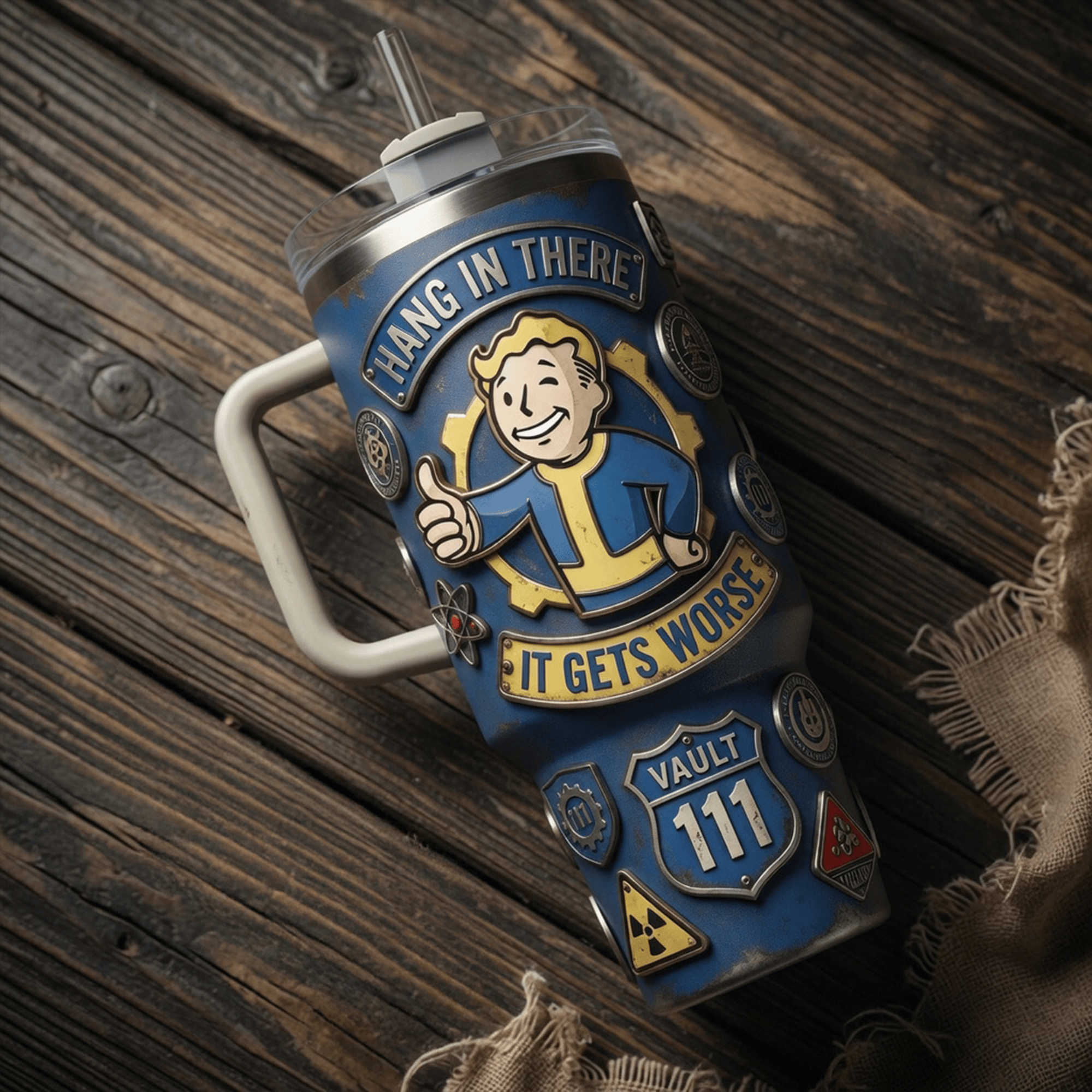 FOG 40oz Tumbler With Handle LNTH